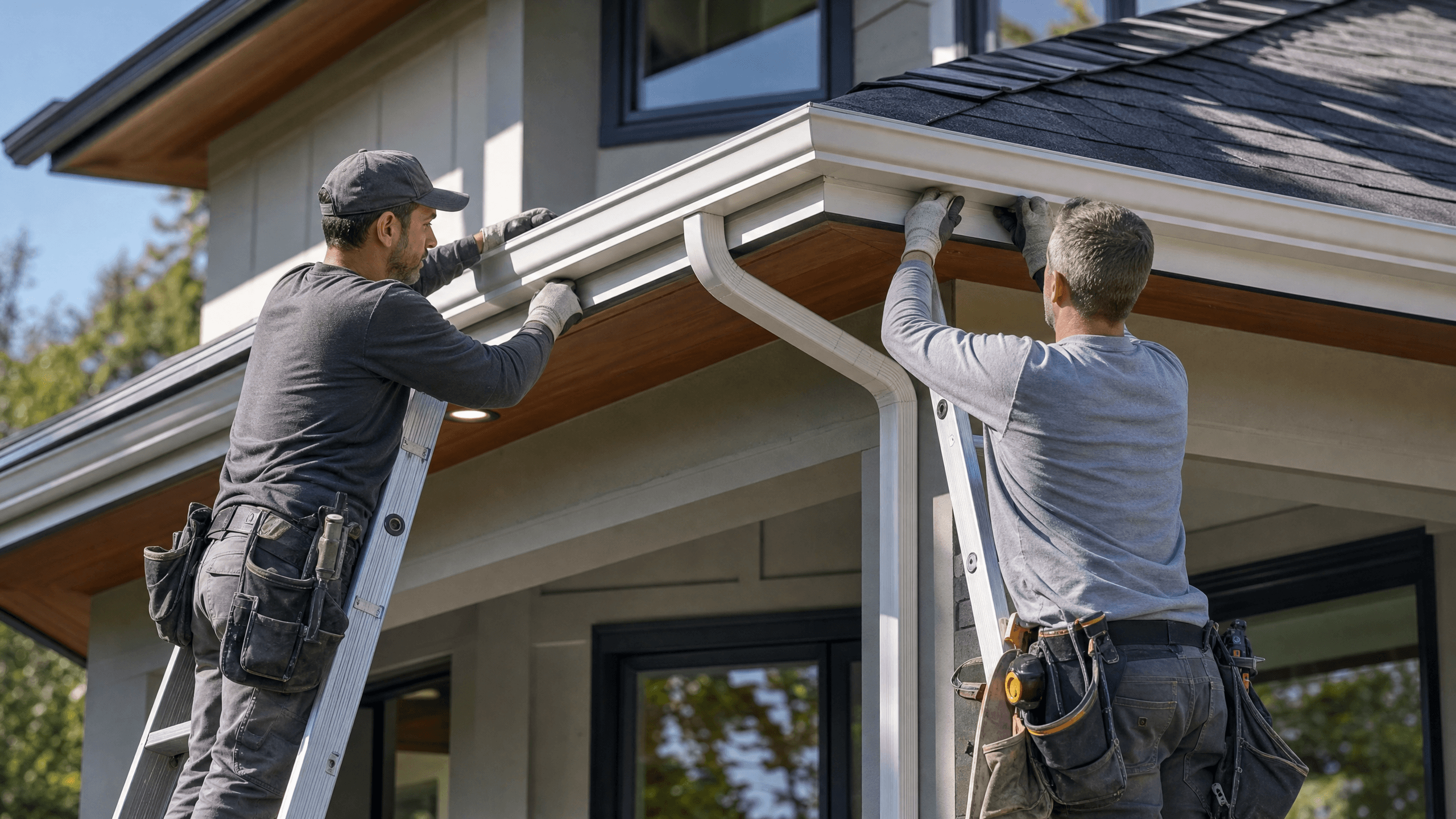 Gutters — Quest Exteriors